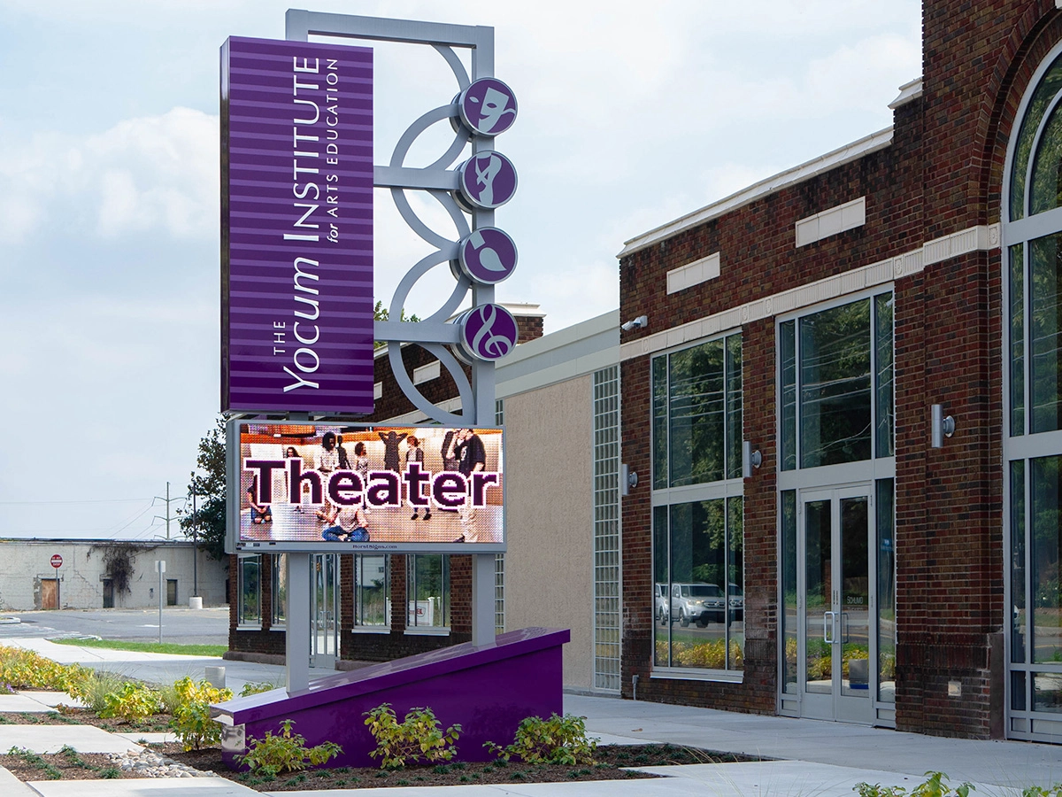 Yocum Institute for Arts Education; 10mm, 3'5" x 7'3", Reading, PA